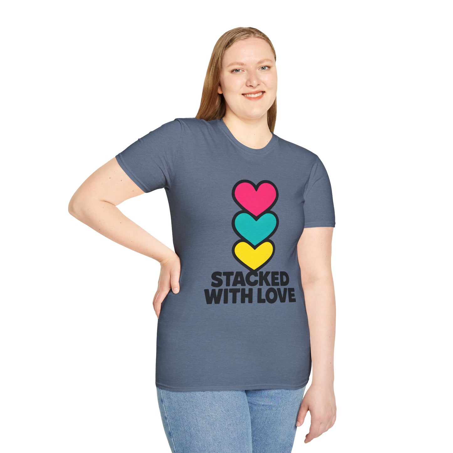 Colorful Love Heart T-Shirt