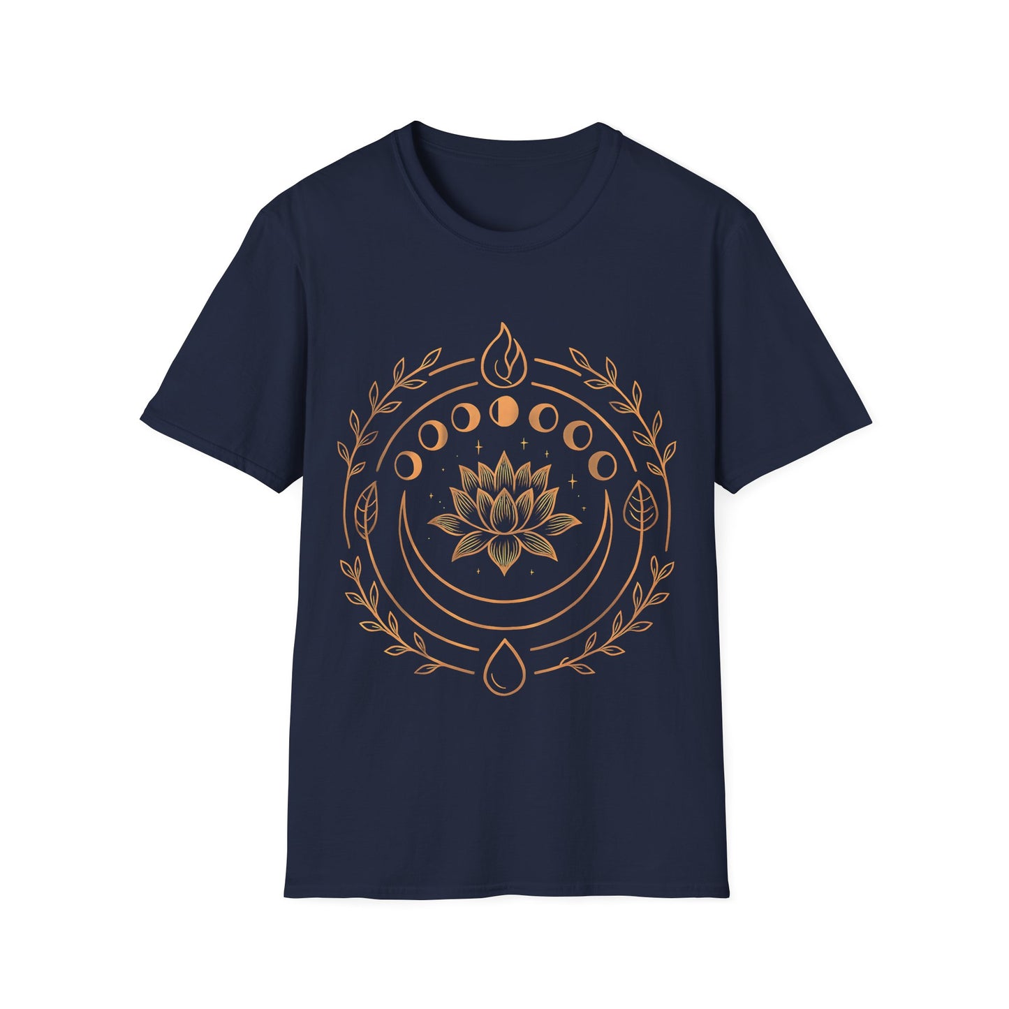 Bohemian Lotus Moon T-Shirt
