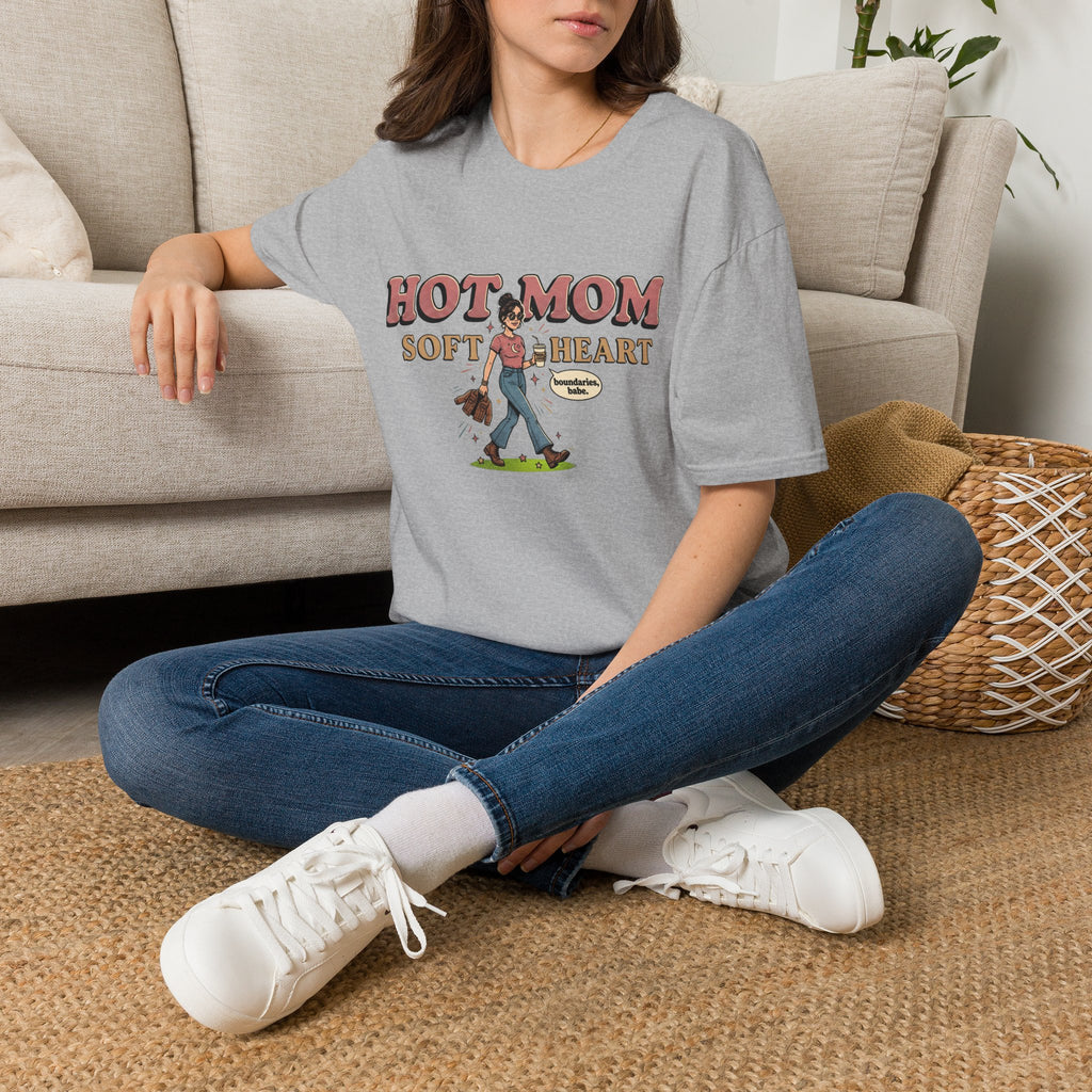 Hot Mom Soft Heart T-Shirt
