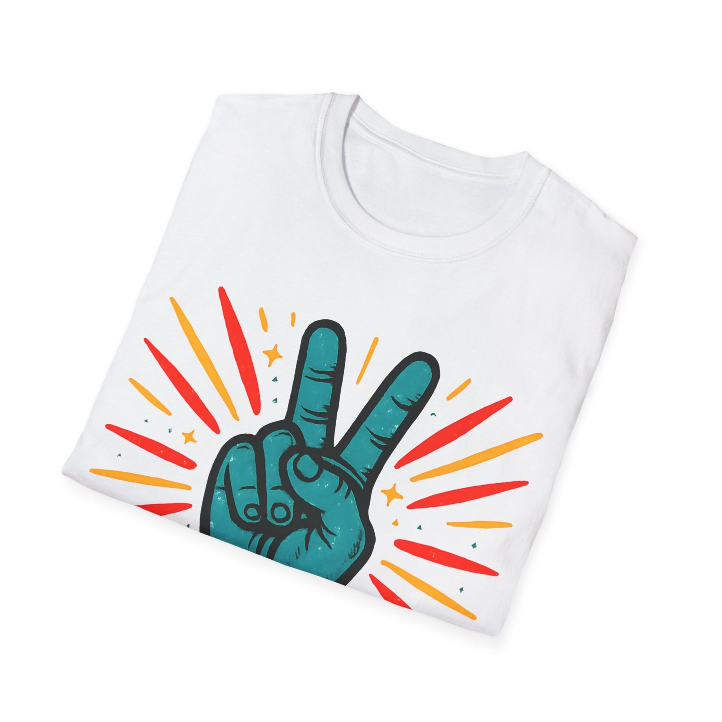 Stay Bright Peace Sign T-Shirt