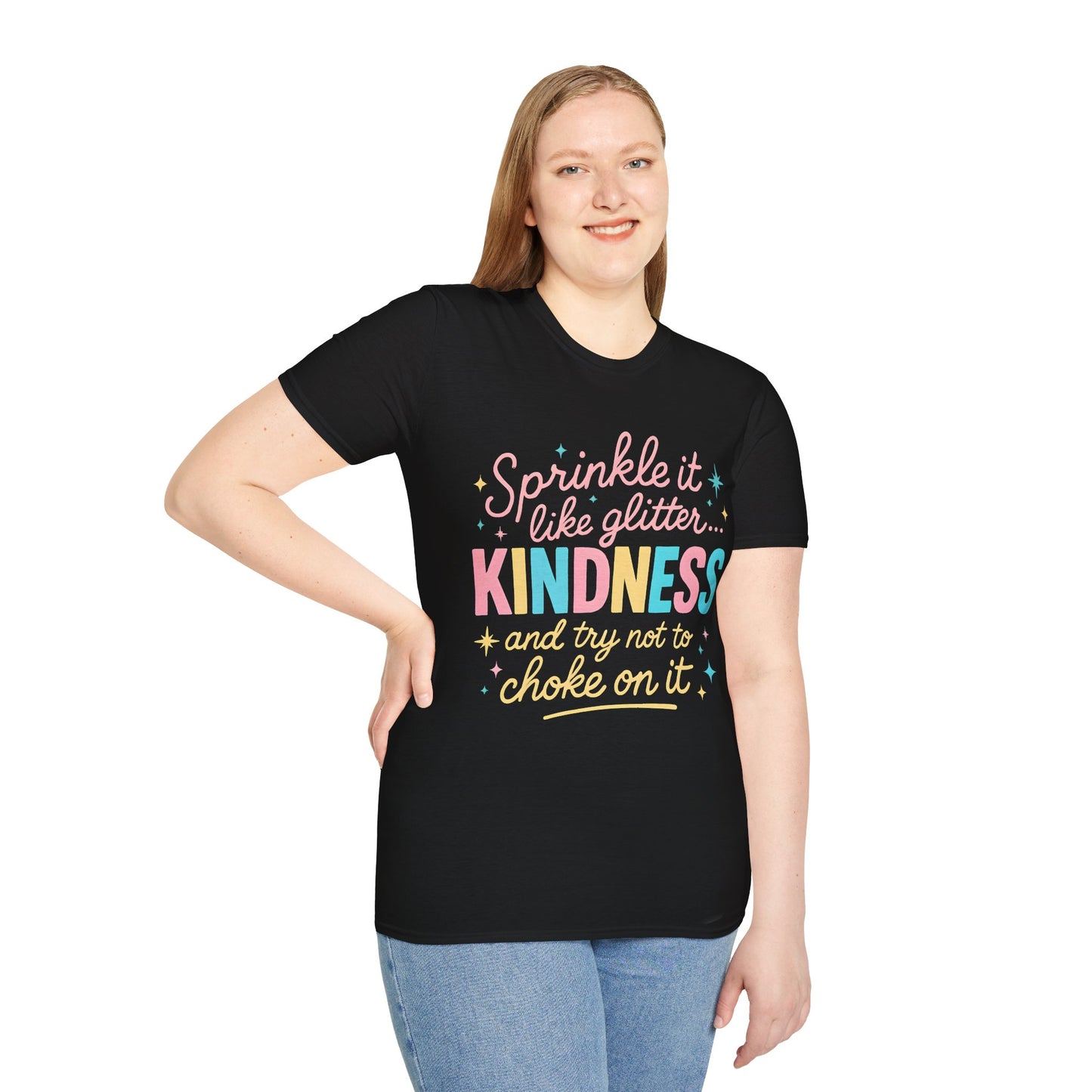Kindness Glitter T-Shirt