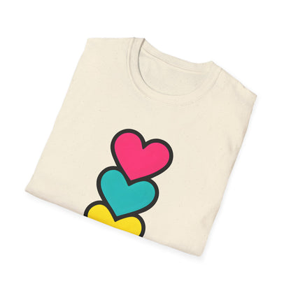 Colorful Love Heart T-Shirt