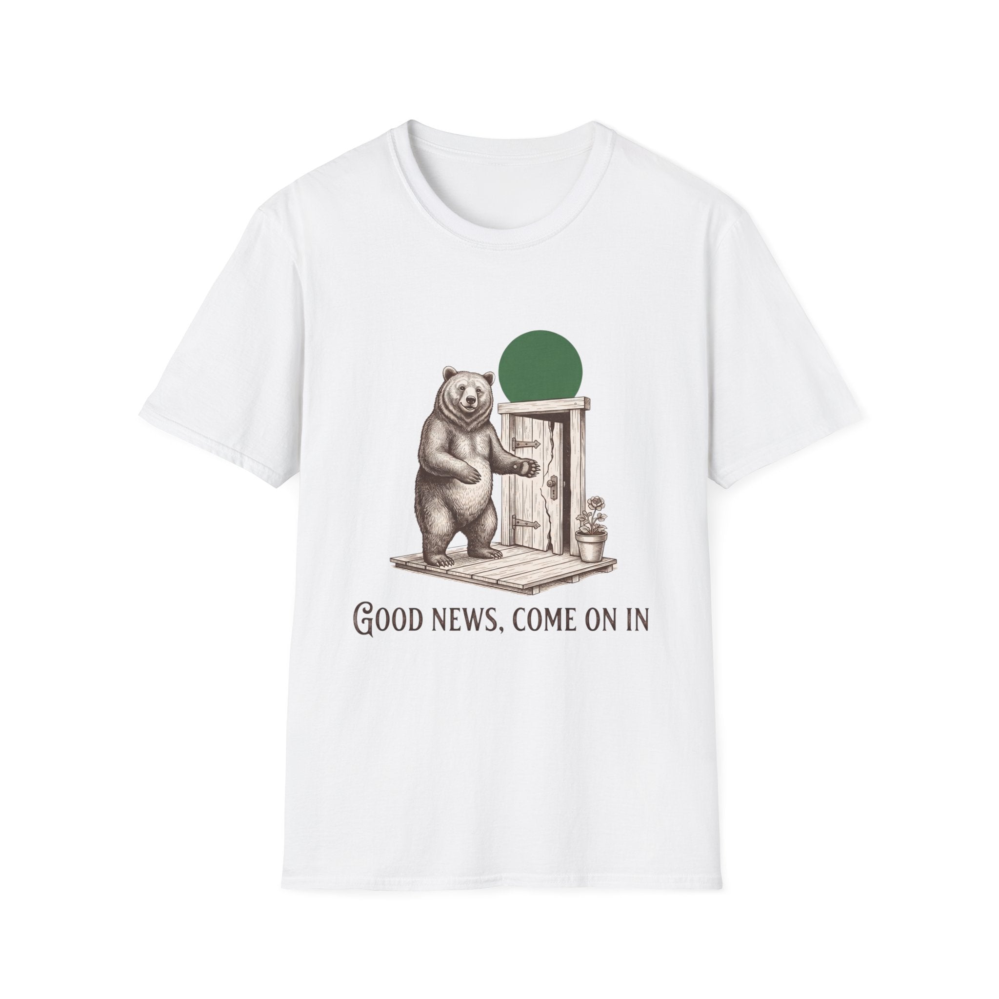Bear Door Graphic T-Shirt