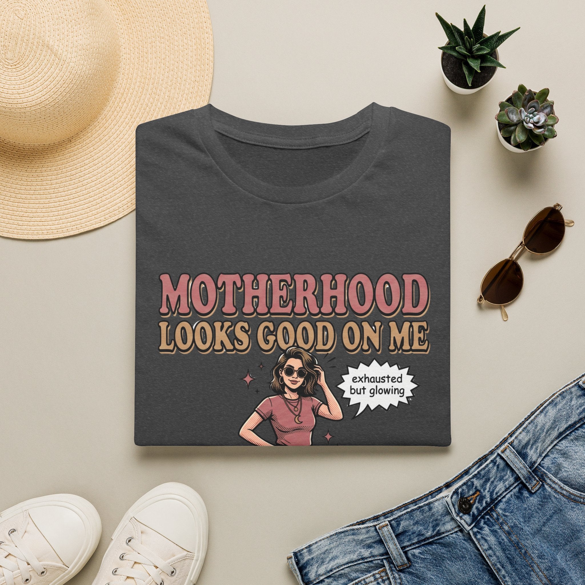 Motherhood Looks Good On Me T-Shirt