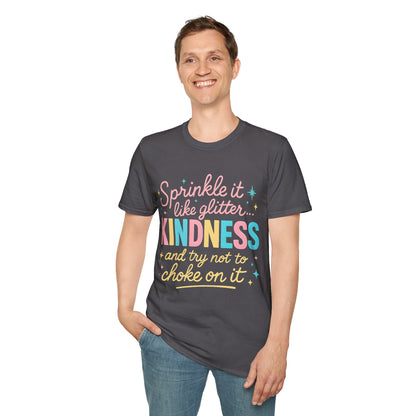 Kindness Glitter T-Shirt