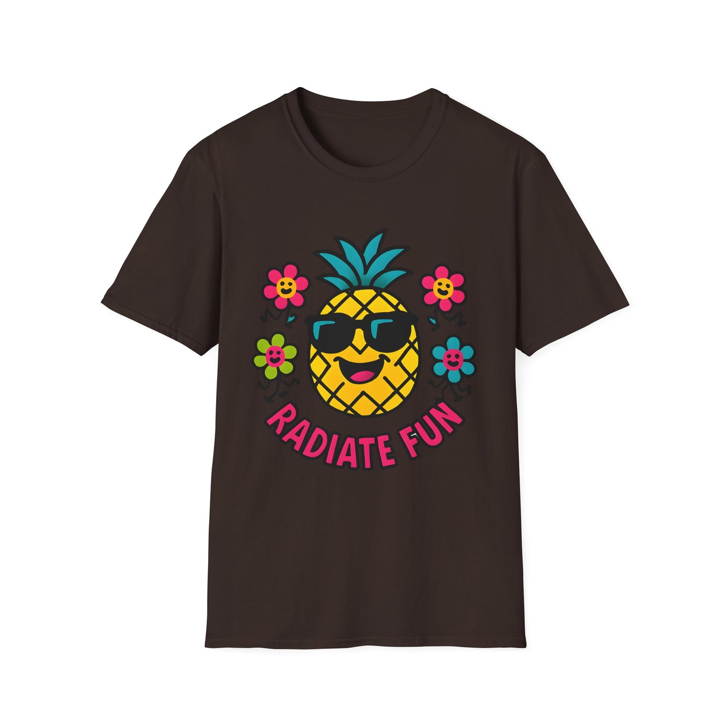 Pineapple Radiate Fun T-Shirt