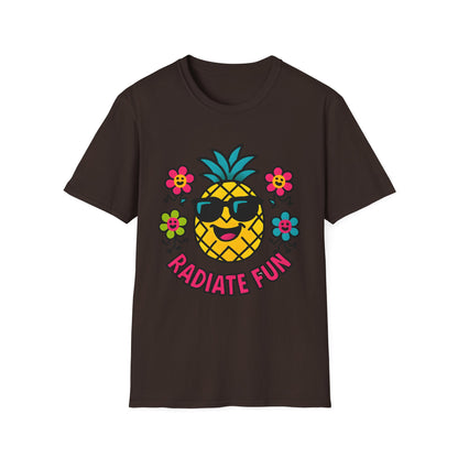 Pineapple Radiate Fun T-Shirt