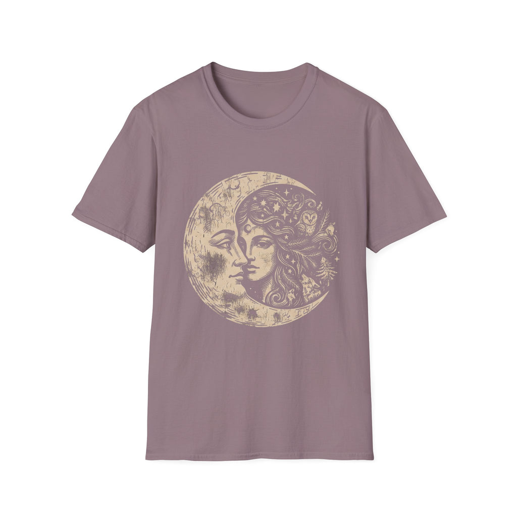 Moon Face Graphic T-Shirt