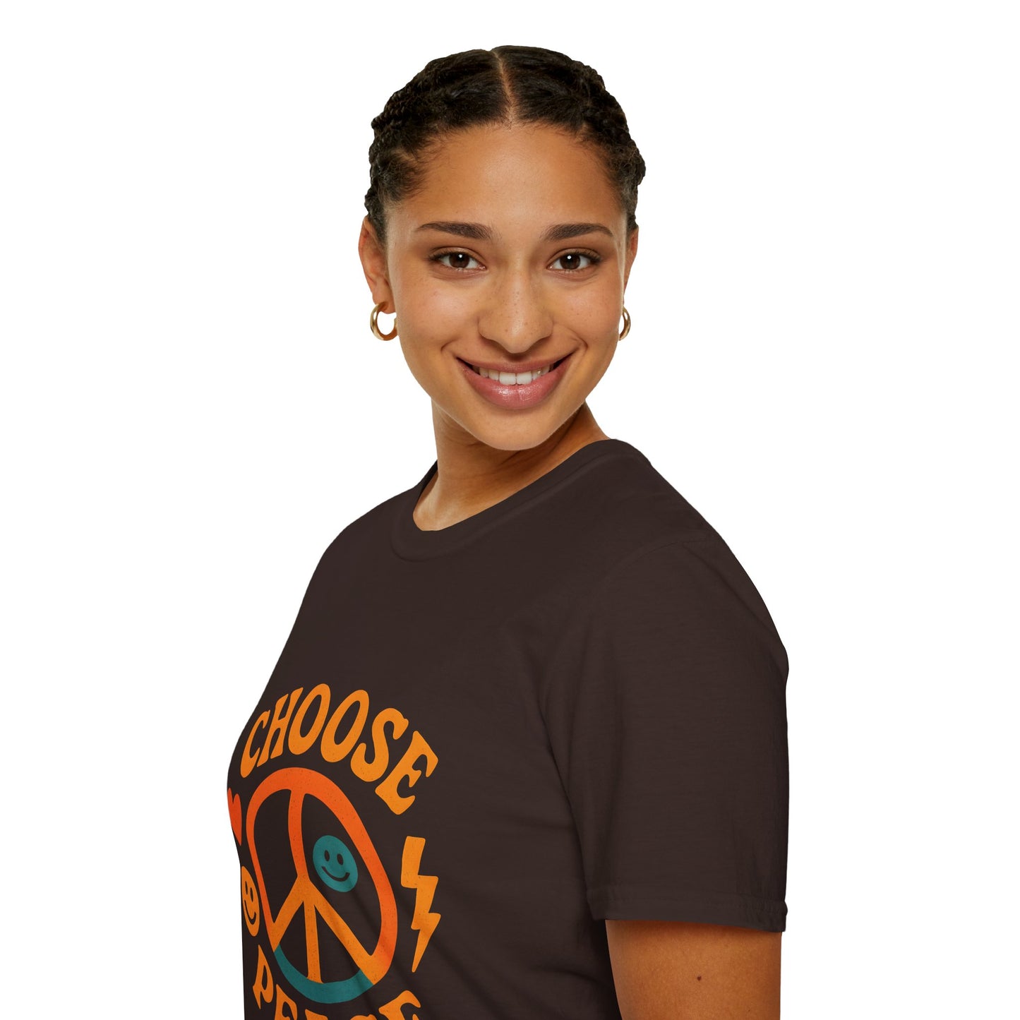 Choose Peace Retro Peace Sign T-Shirt