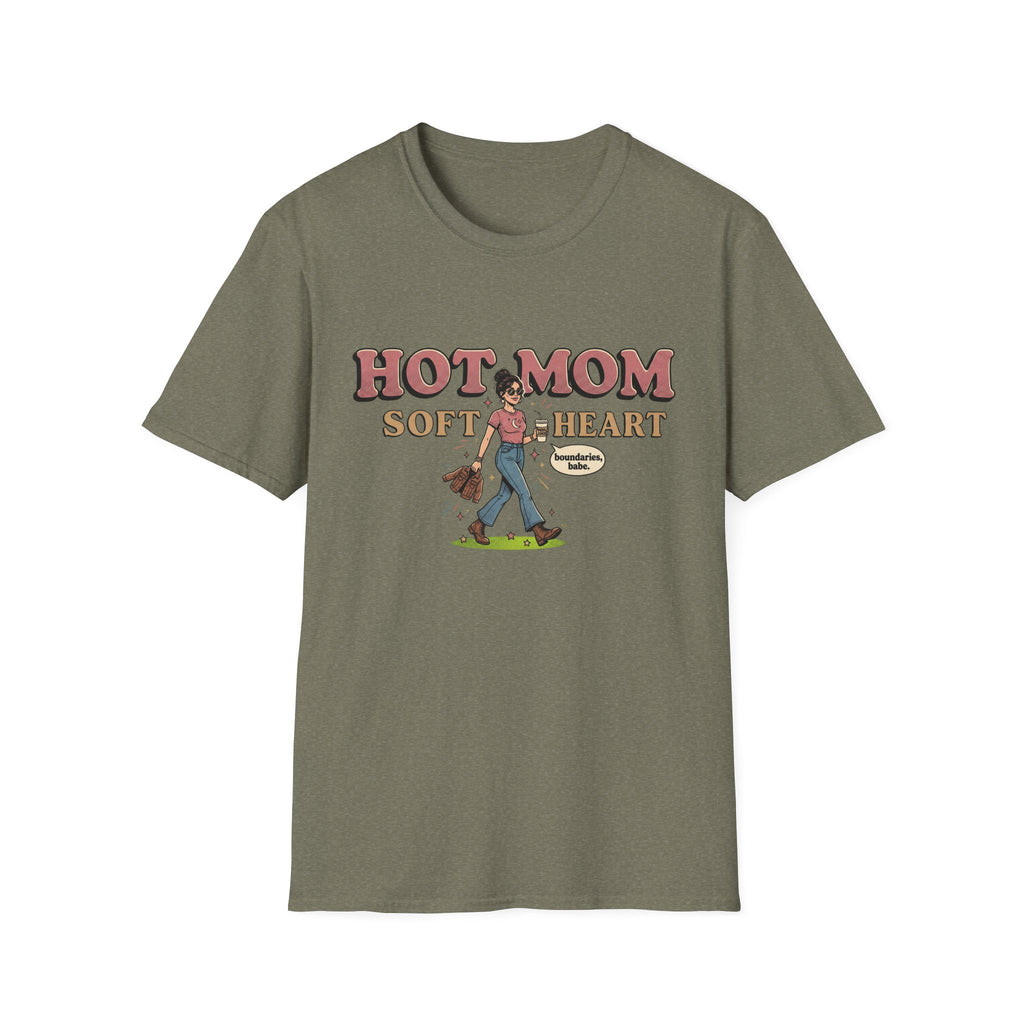Hot Mom Soft Heart T-Shirt