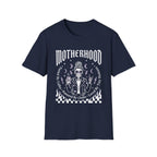 Motherhood Skull Fueled by Coffee T-Shirt