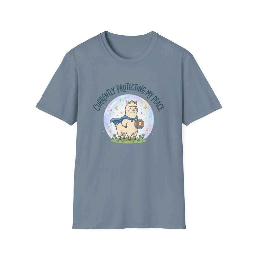 Protecting My Peace Llama T-Shirt