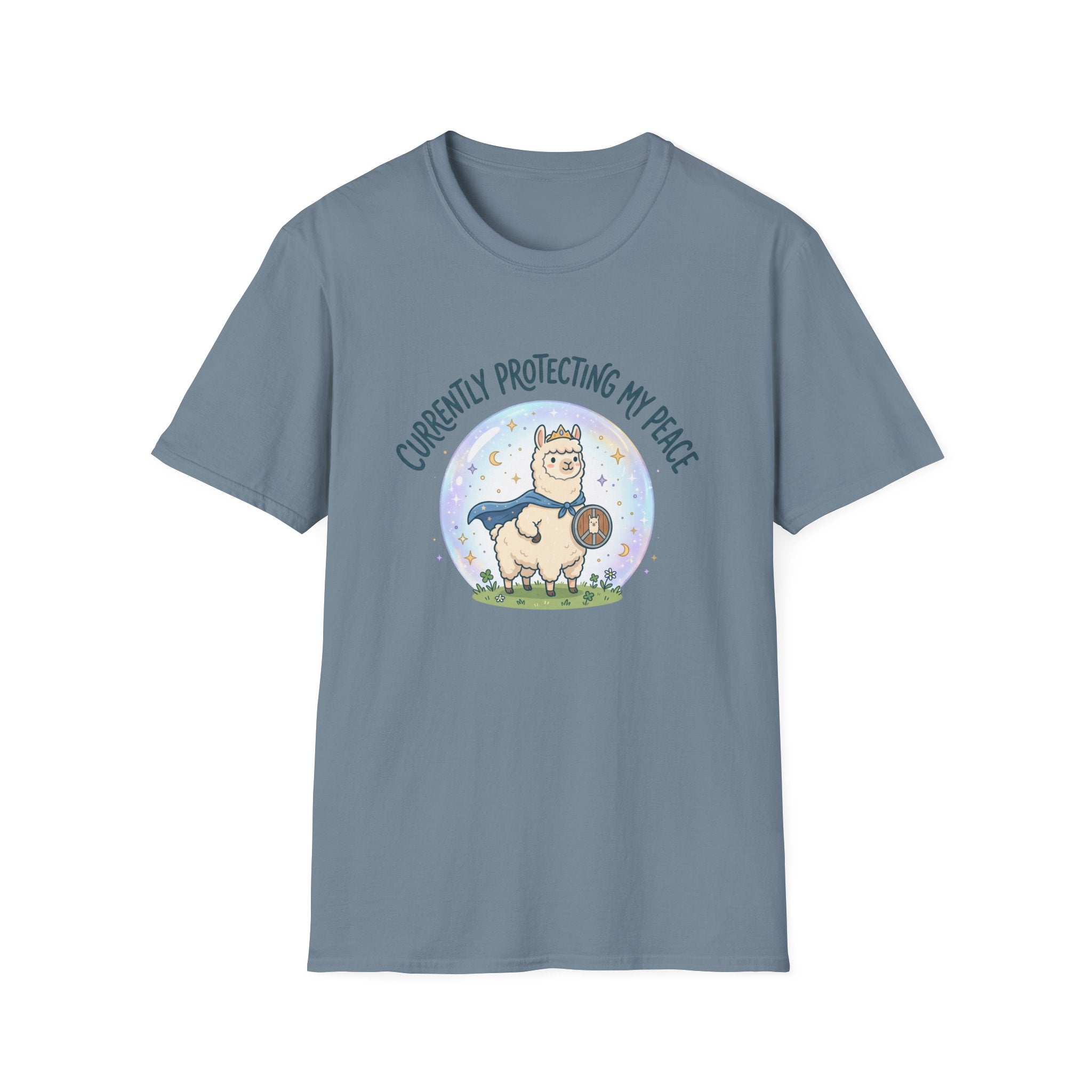 Protecting My Peace Llama T-Shirt