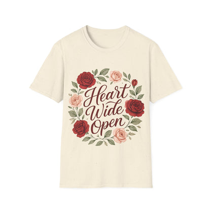 Heart Wide Open Floral T-Shirt