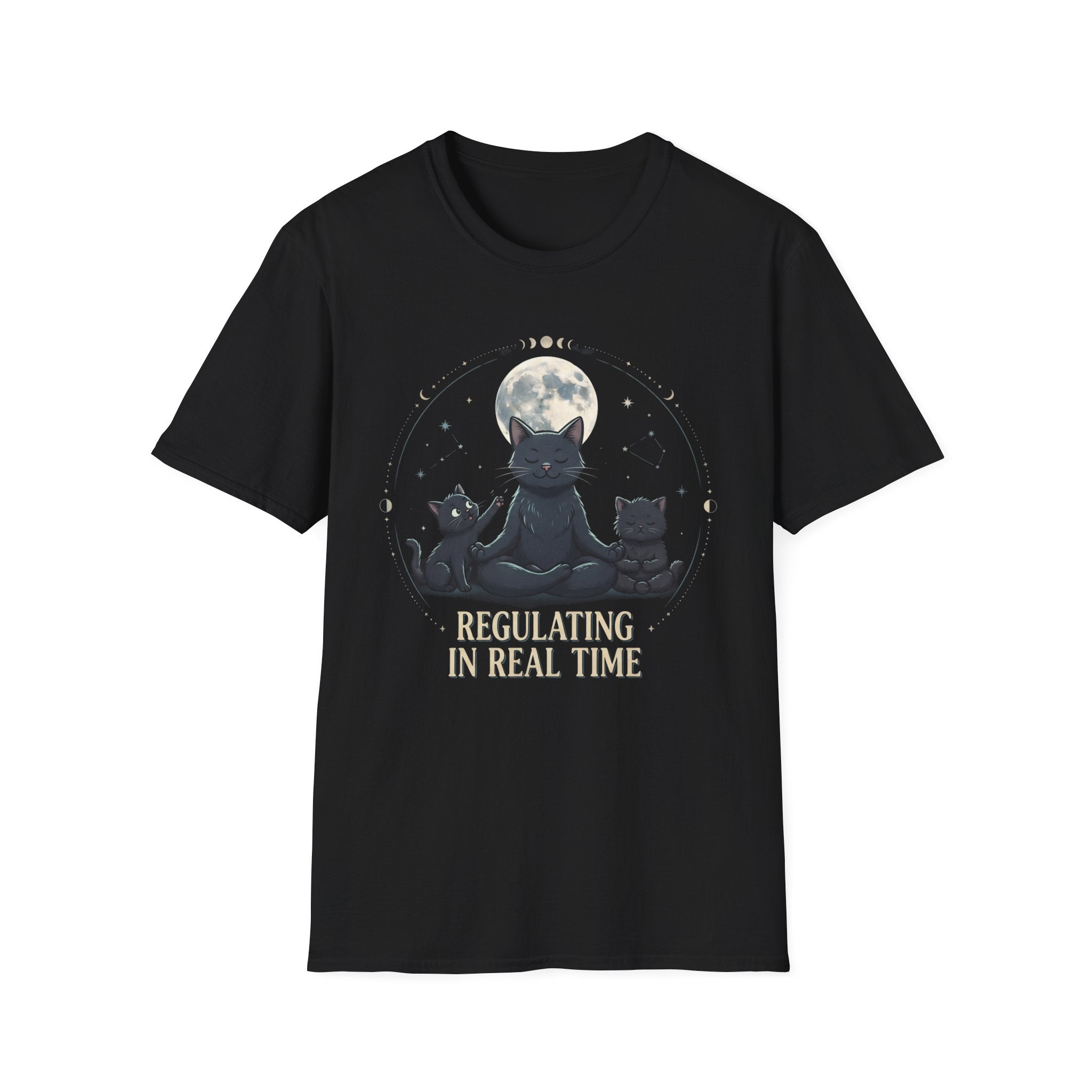 Cat Moon Phases T-Shirt