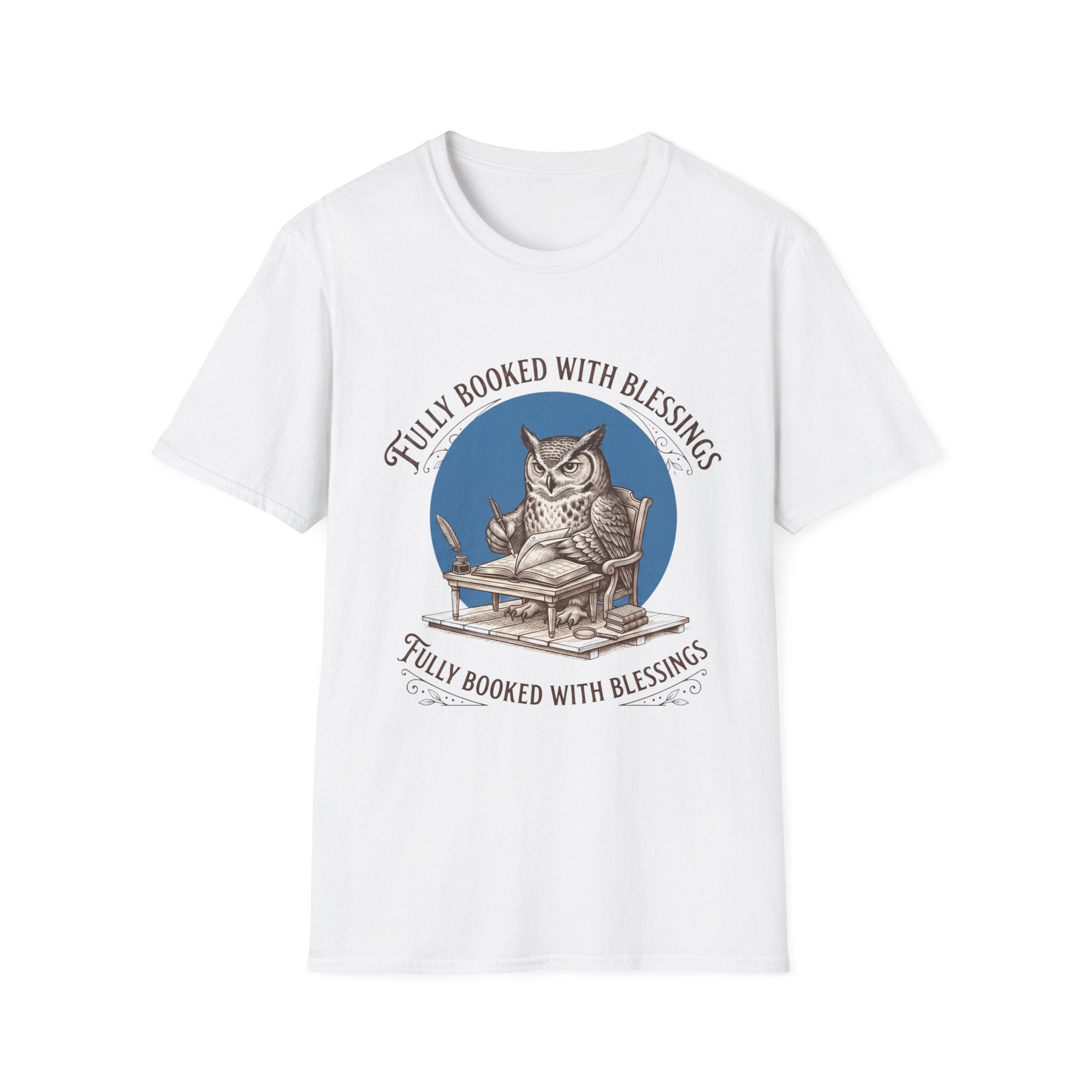 Fully Booked With Blessings Owl T-Shirt