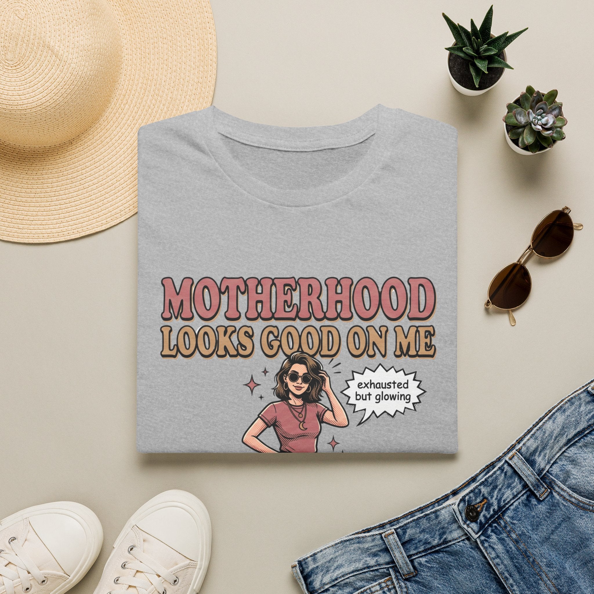 Motherhood Looks Good On Me T-Shirt