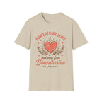 "Powered by Love" Heart & Boundaries Graphic T-shirt