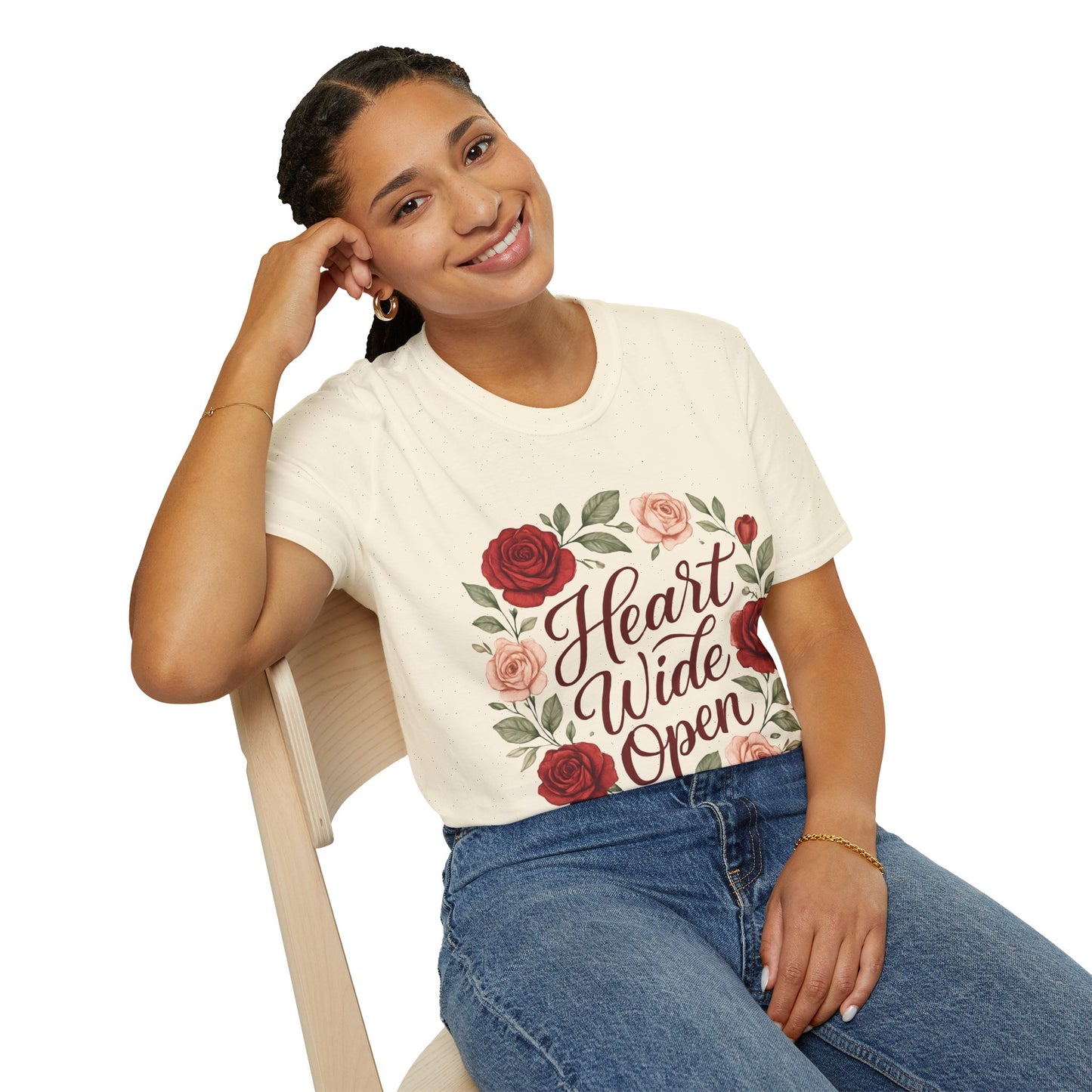 Heart Wide Open Floral T-Shirt
