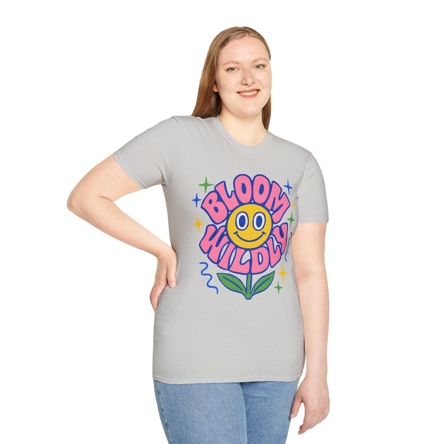 Bloom Wildly Graphic T-Shirt