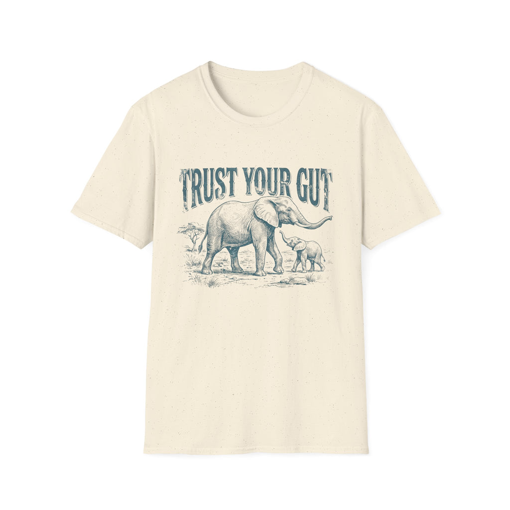 Trust Your Gut Elephant T-Shirt