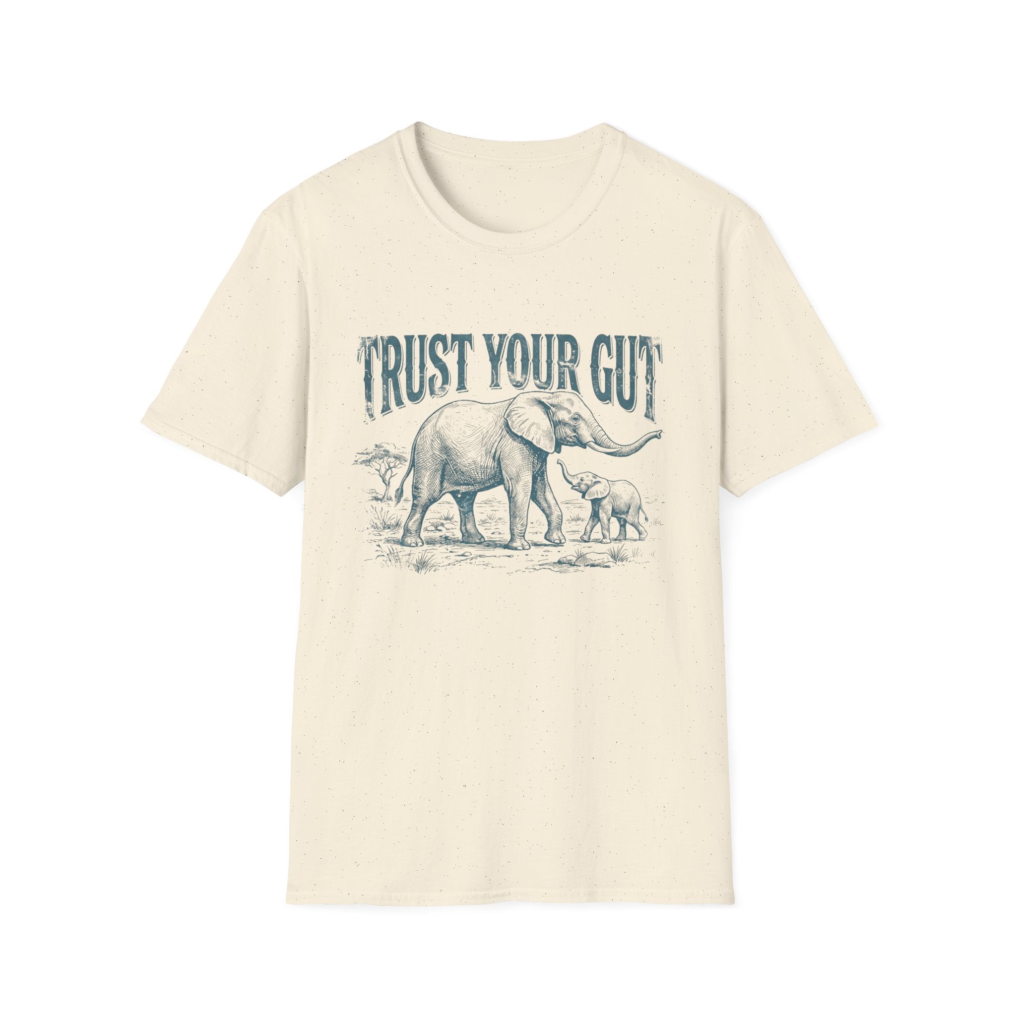 Trust Your Gut Elephant T-Shirt