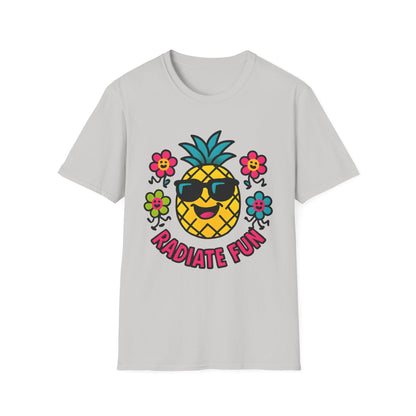 Pineapple Radiate Fun T-Shirt