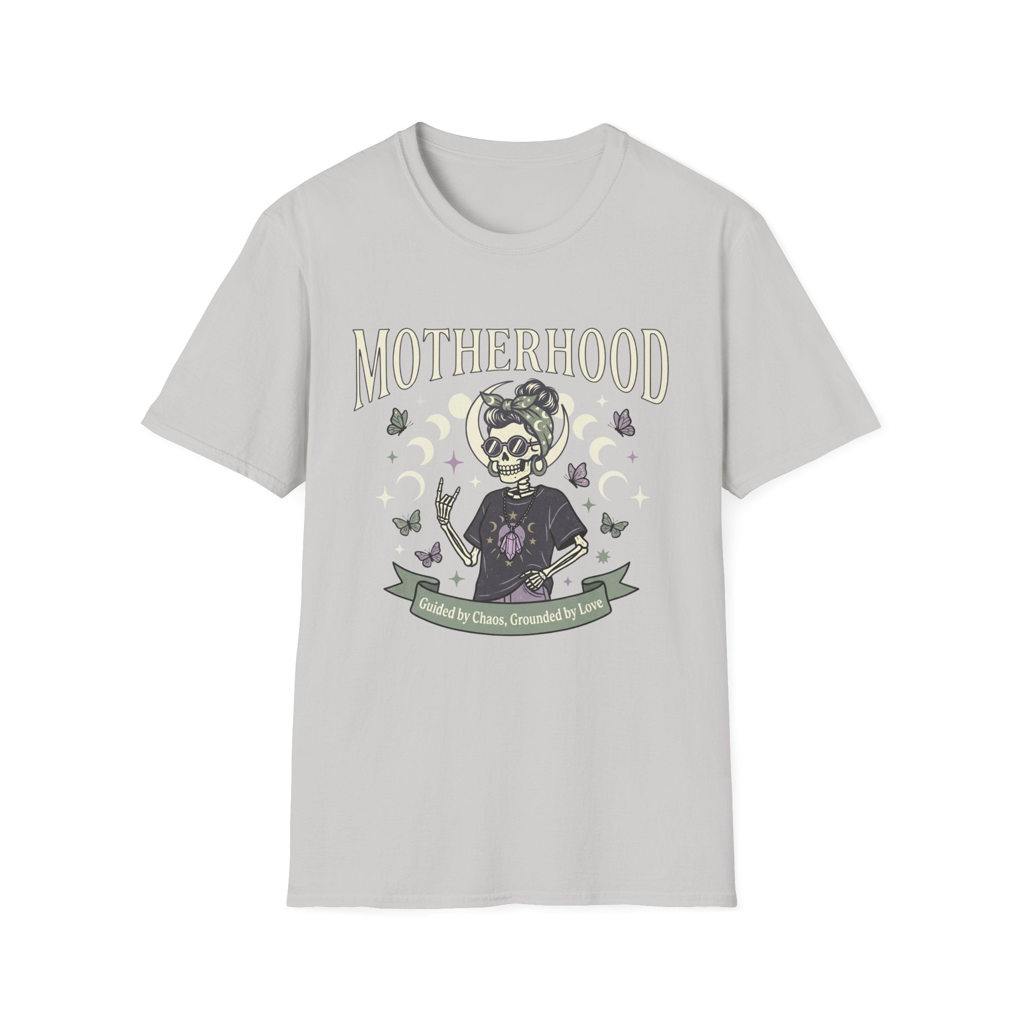 Gothic Mom with Moon Phases T-shirt