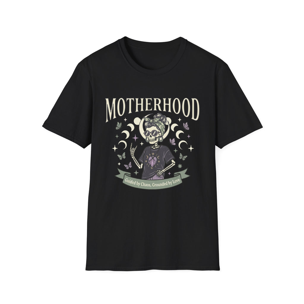 Gothic Mom with Moon Phases T-shirt