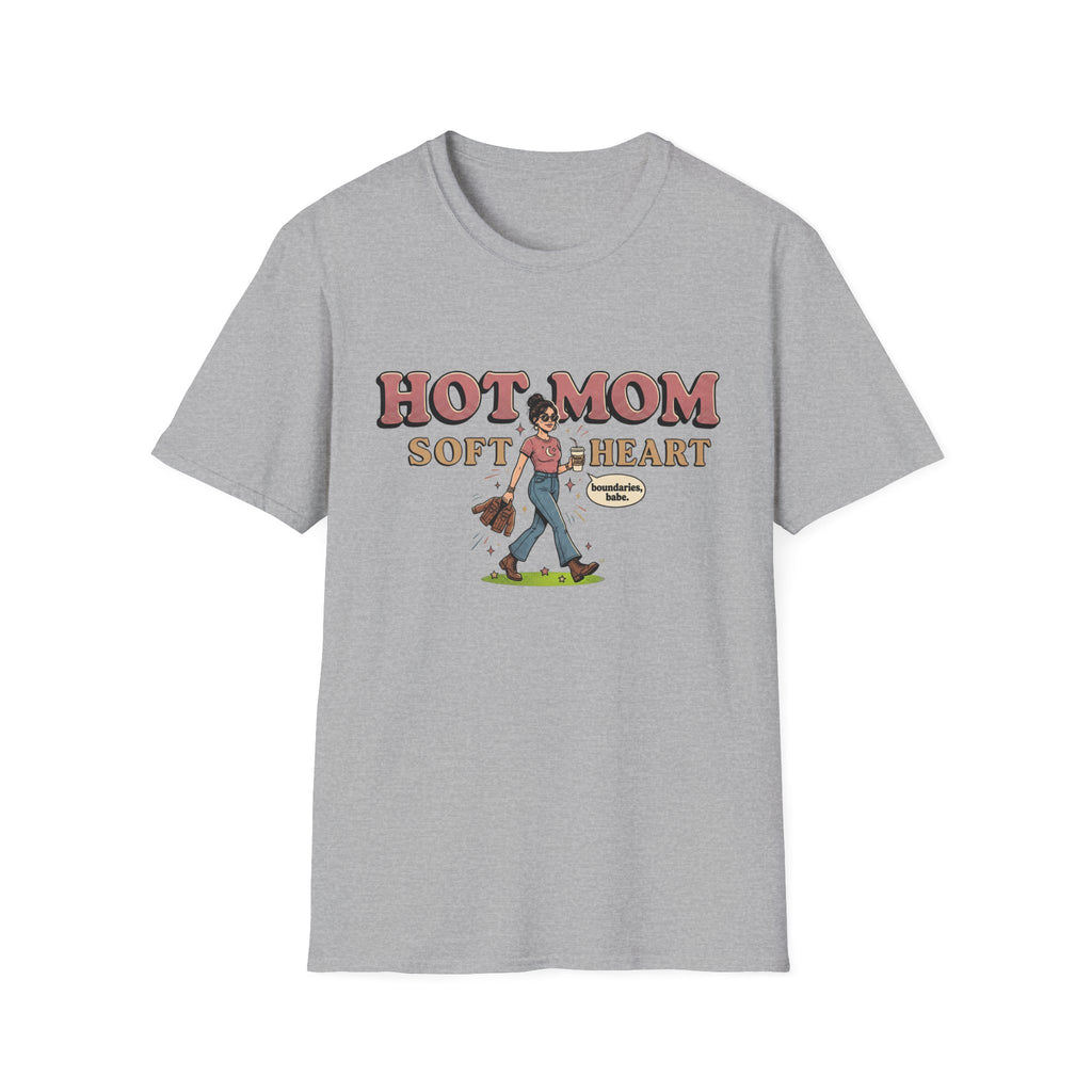 Hot Mom Soft Heart T-Shirt