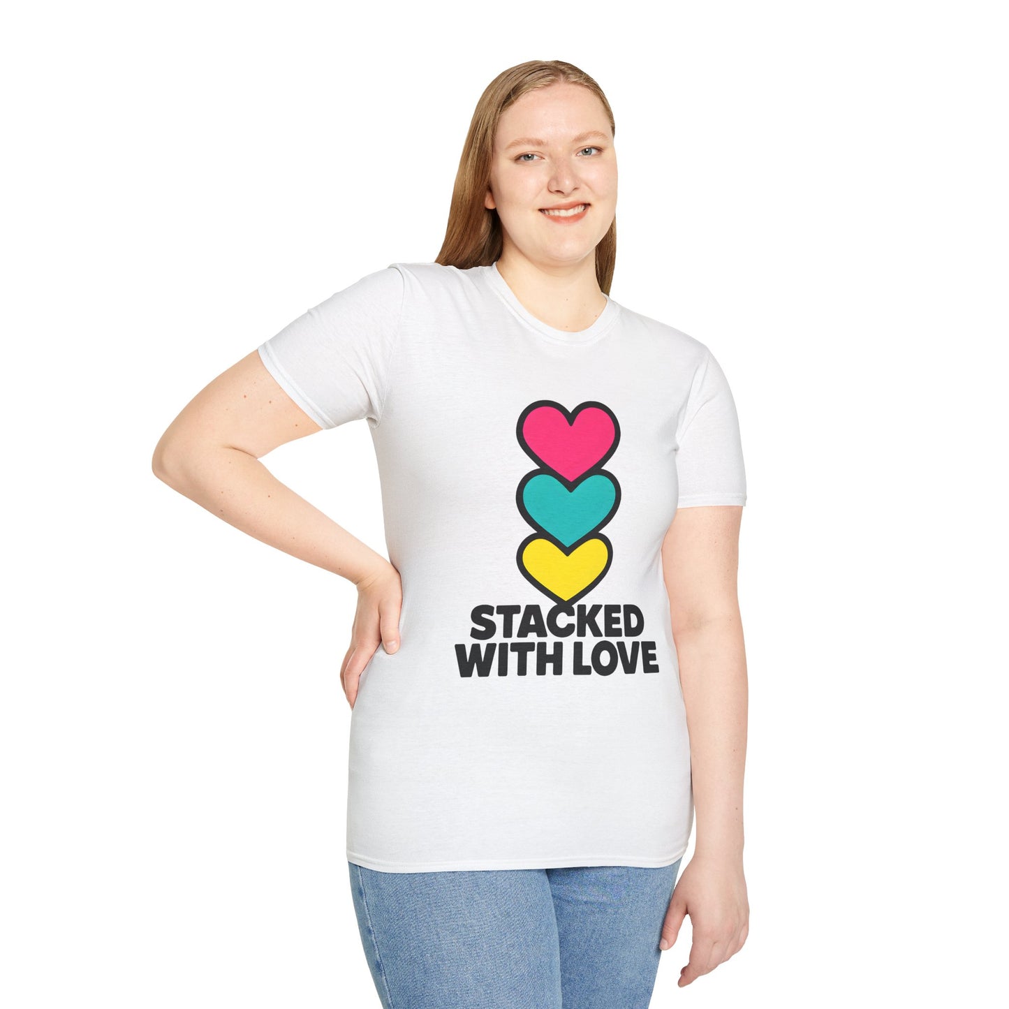 Colorful Love Heart T-Shirt