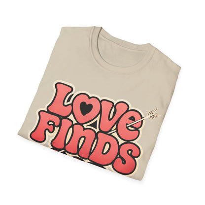 Retro Love Finds Me T-Shirt