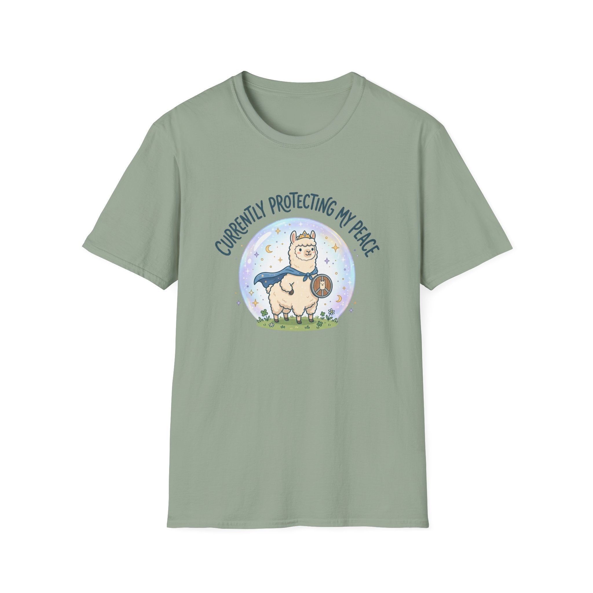 Protecting My Peace Llama T-Shirt