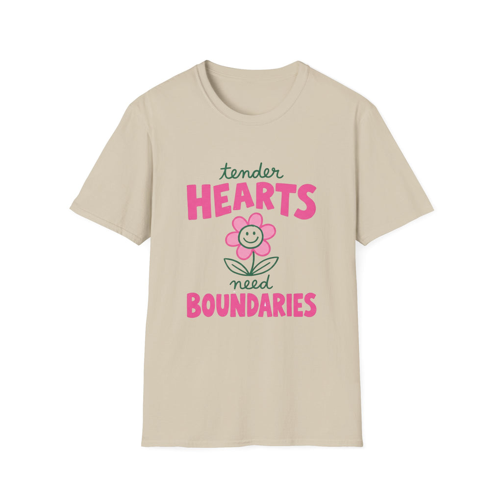 Tender Hearts Need Boundaries T-shirt