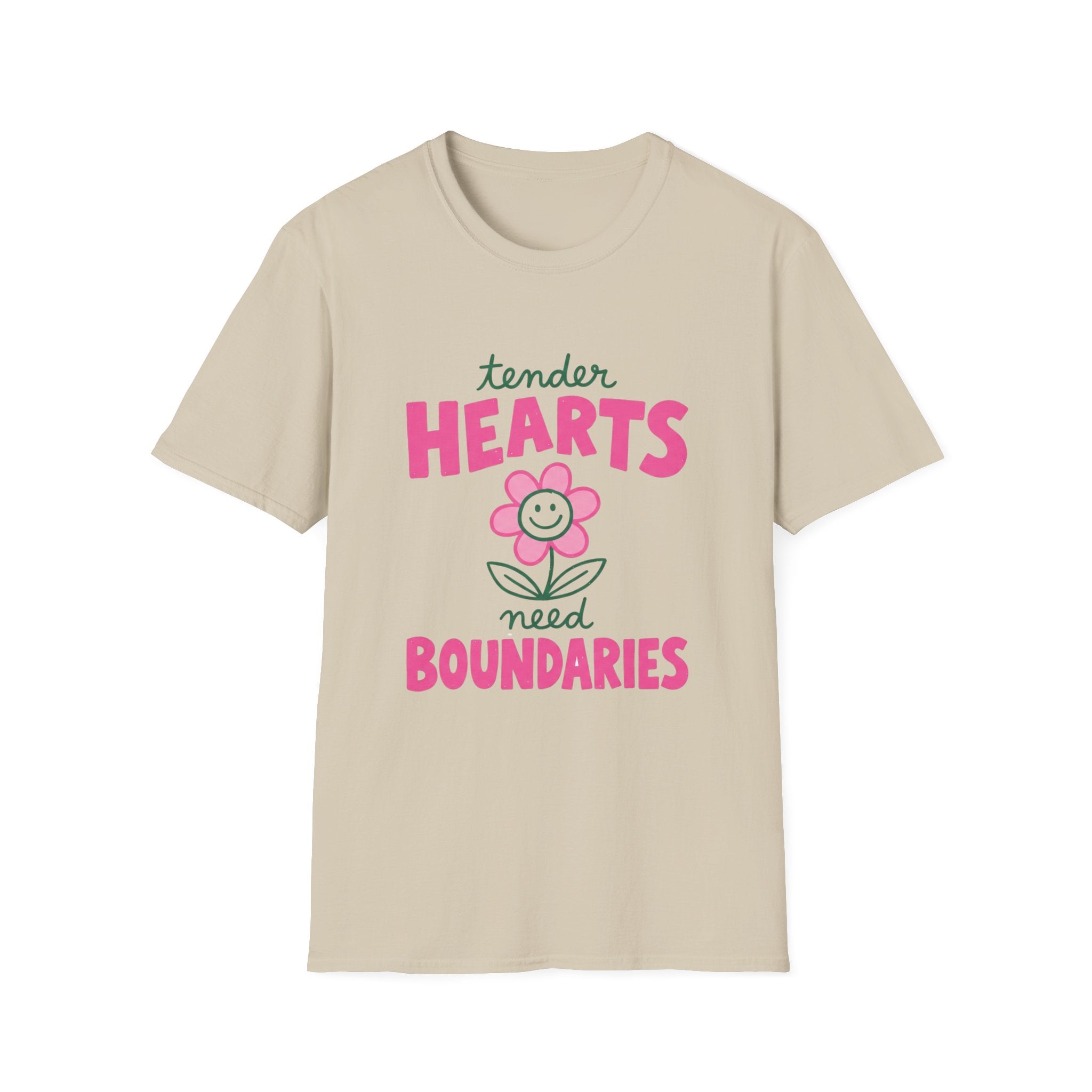 Tender Hearts Need Boundaries T-shirt