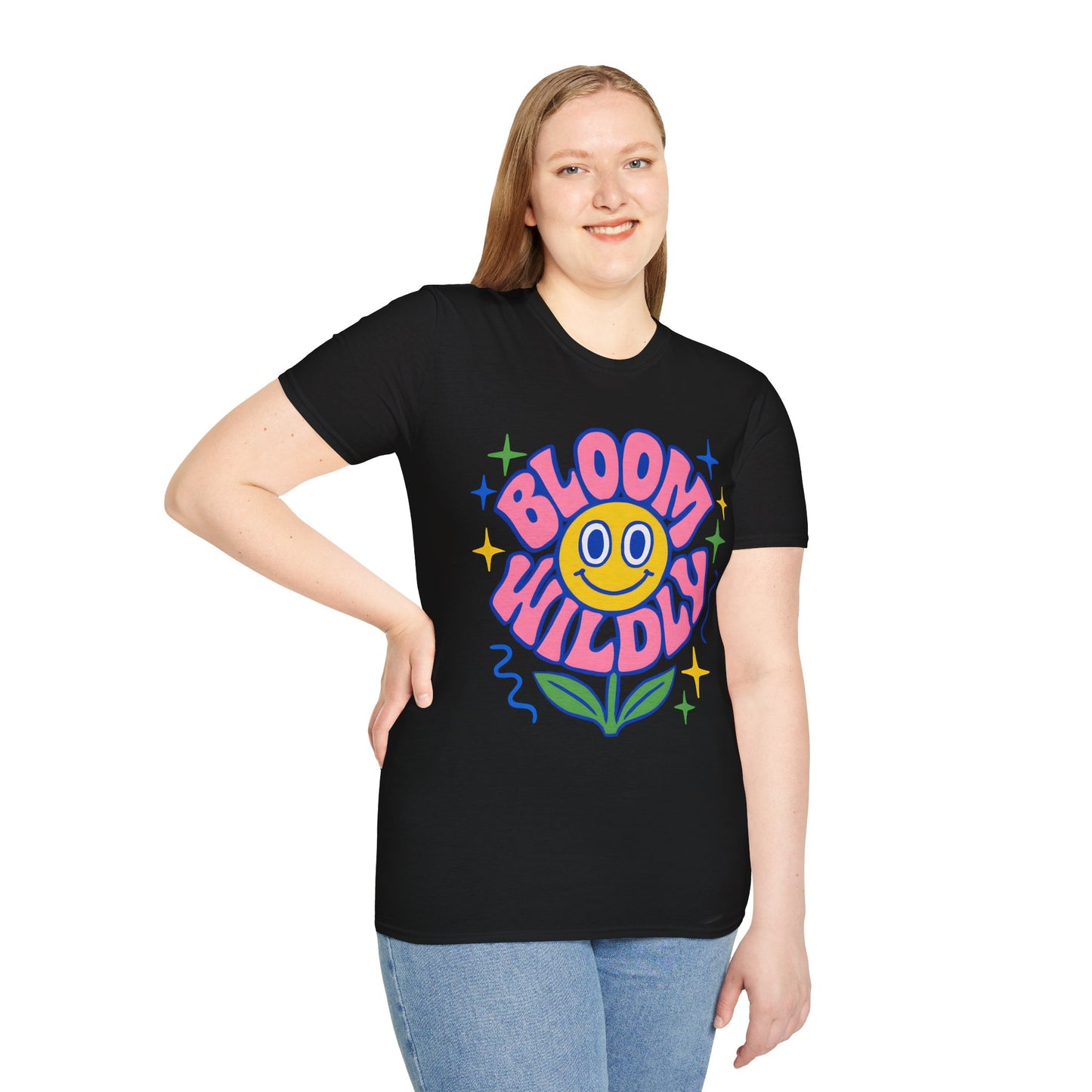 Bloom Wildly Graphic T-Shirt