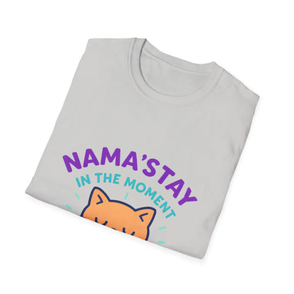 Cute Meditating Cat Yoga Tee