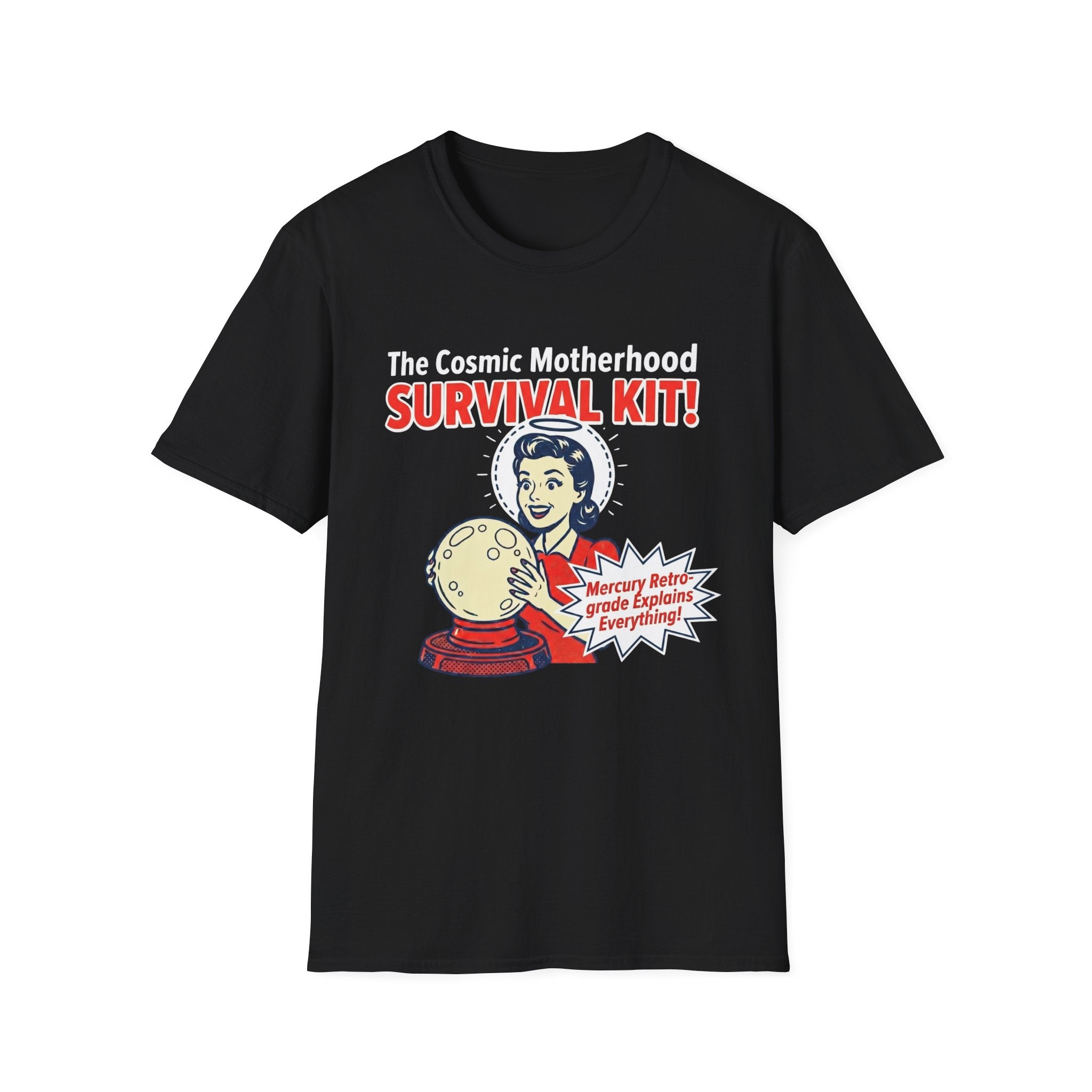 Cosmic Motherhood Survival Kit T‑Shirt