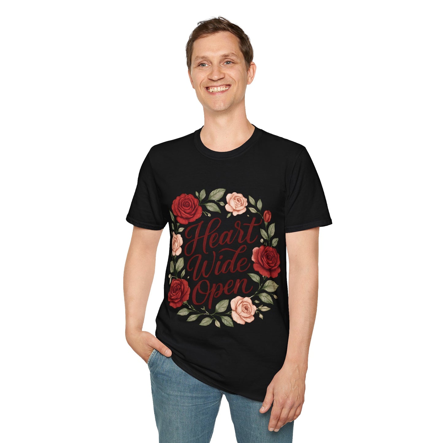 Heart Wide Open Floral T-Shirt