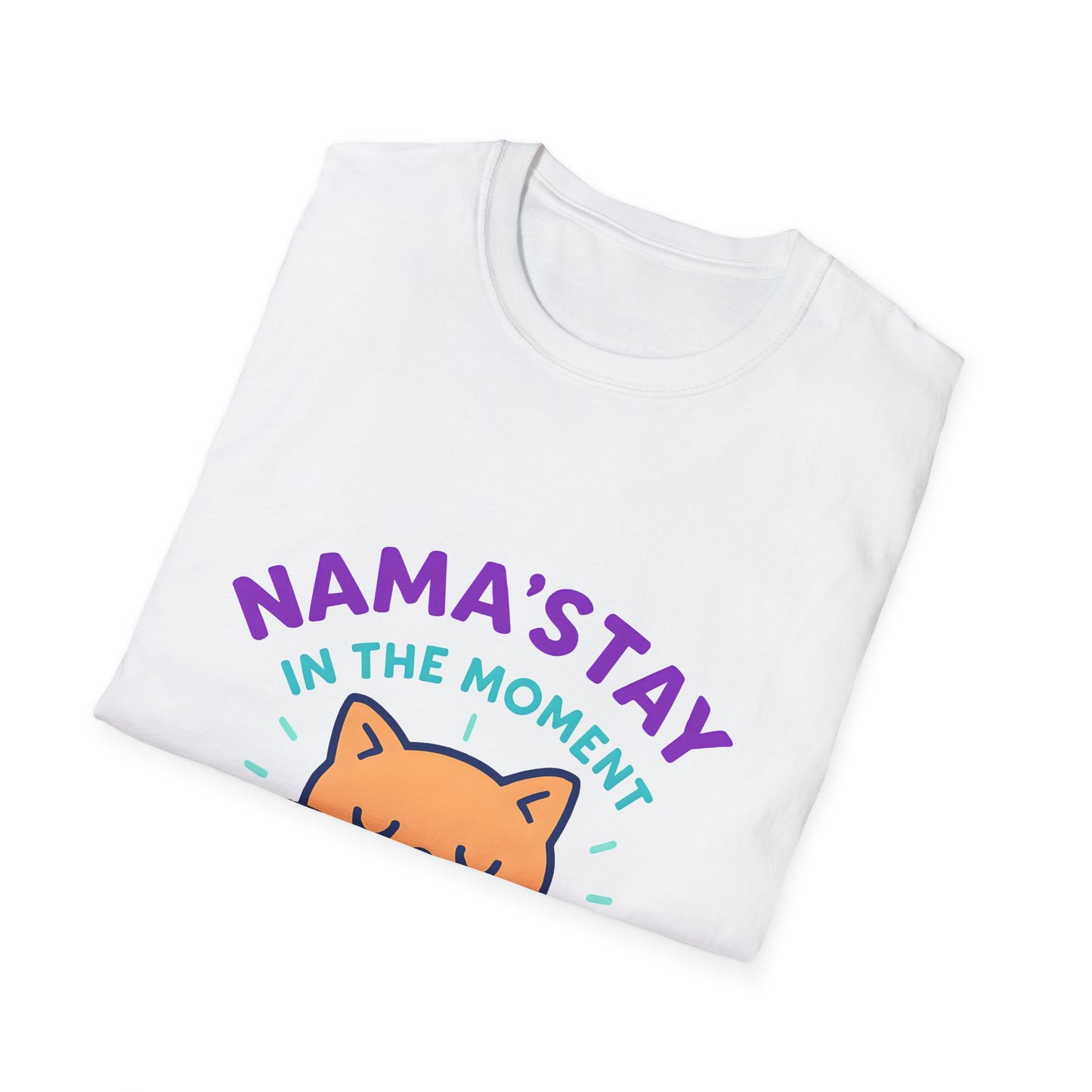 Cute Meditating Cat Yoga Tee