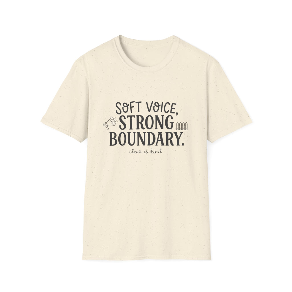 Soft Voice, Strong Boundary T-shirt