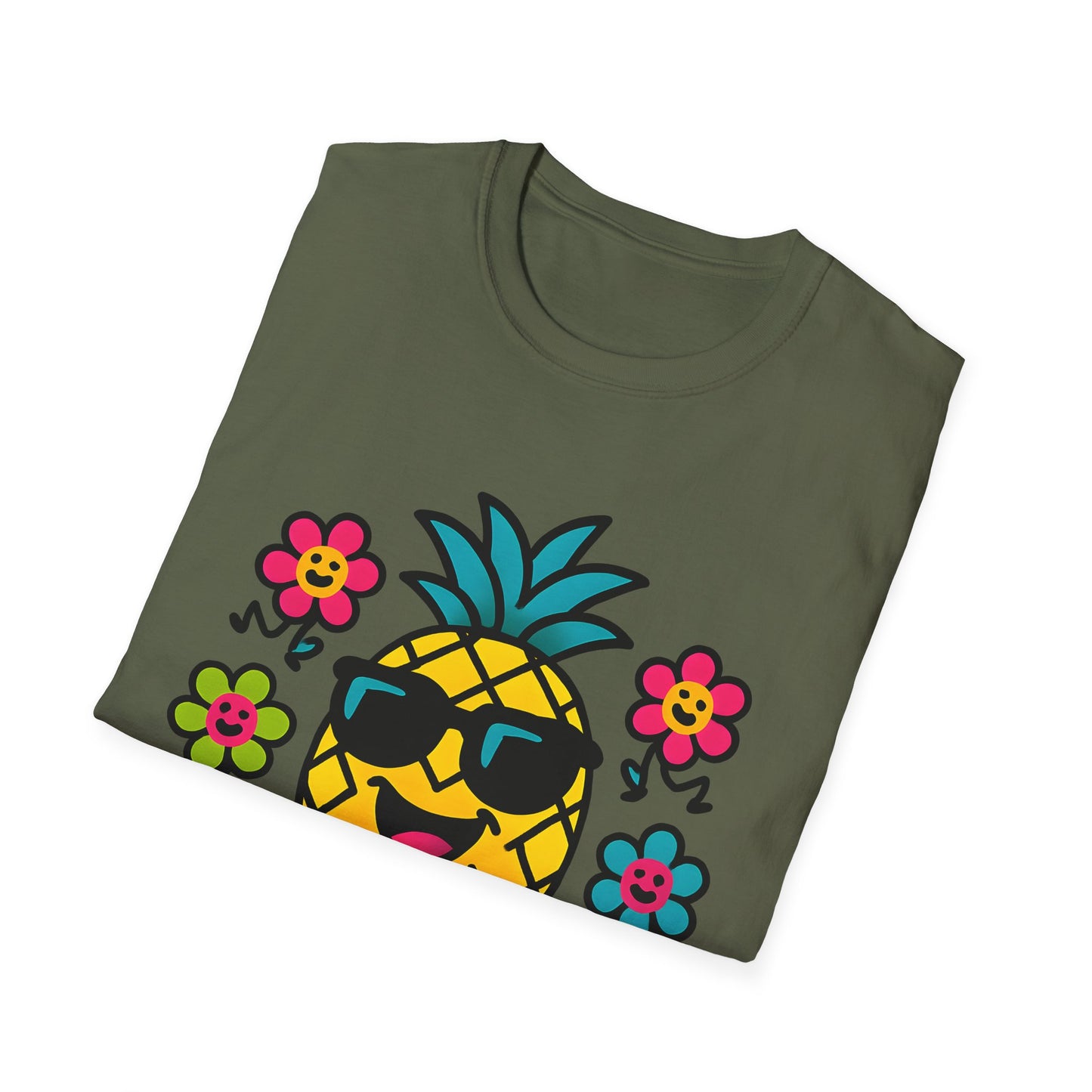 Pineapple Radiate Fun T-Shirt