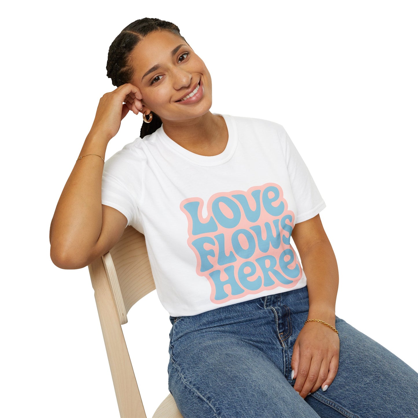 Love Flows Here T-Shirt