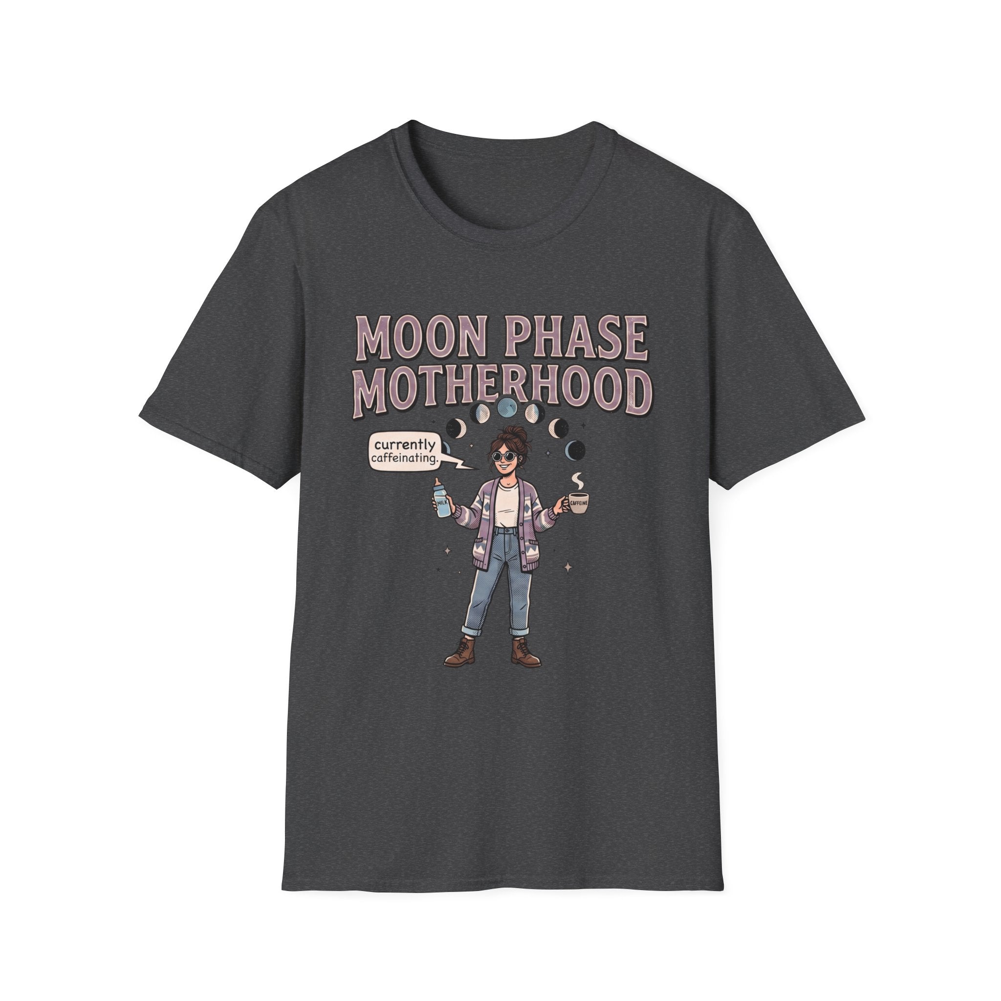 Moon Phase Motherhood T-Shirt