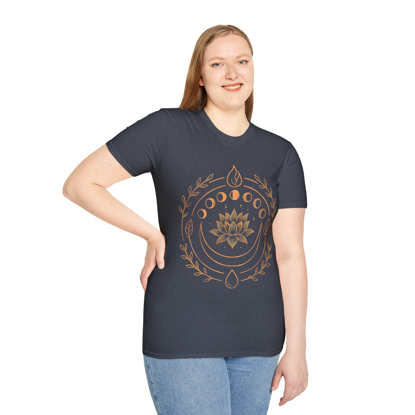 Bohemian Lotus Moon T-Shirt