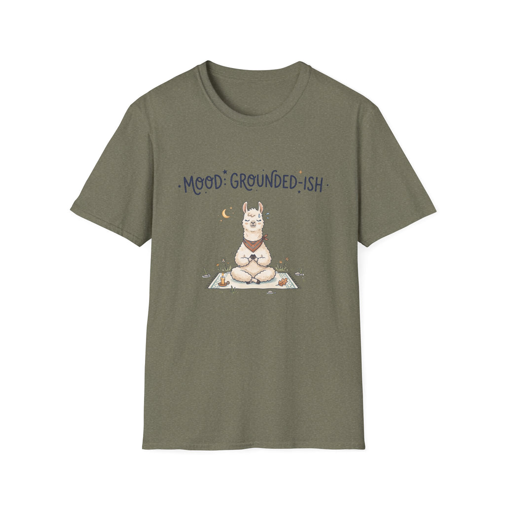 Mood: Grounded-ish Llama T-Shirt