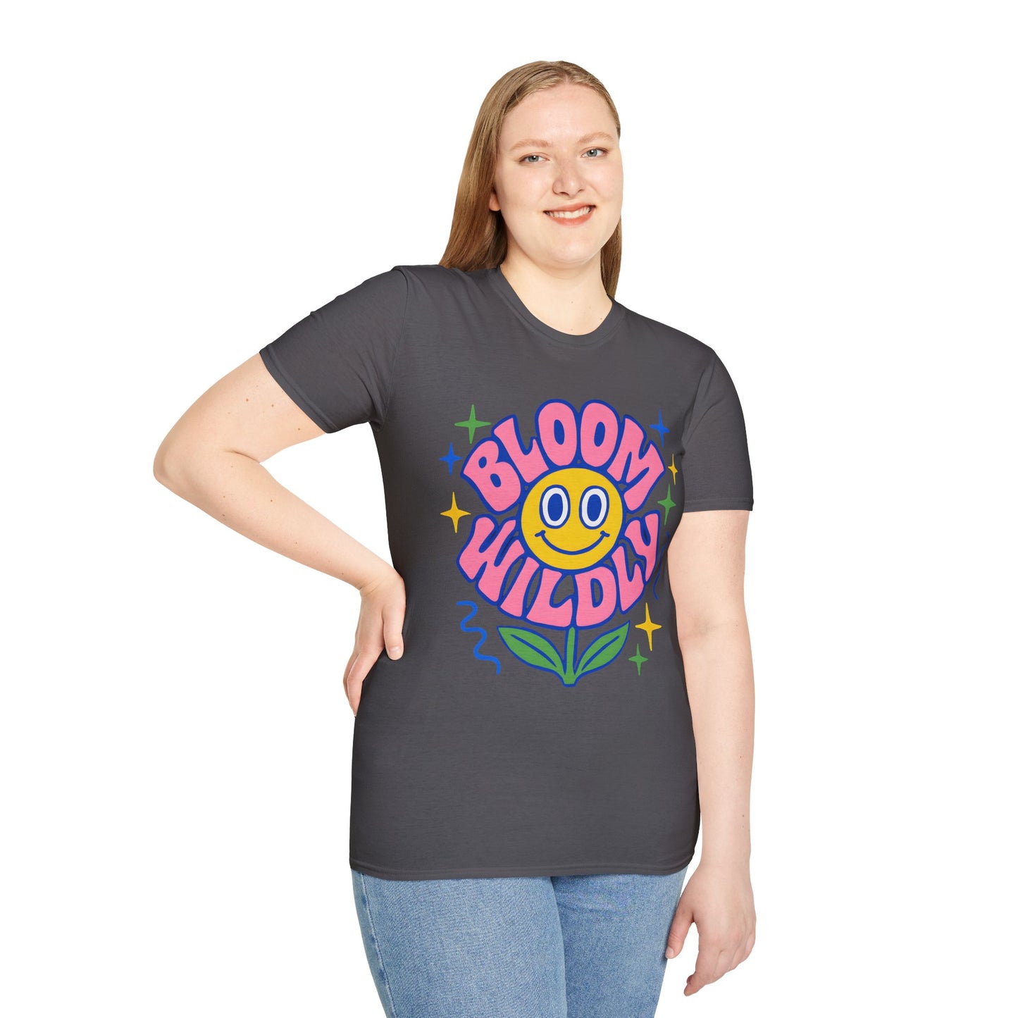 Bloom Wildly Graphic T-Shirt