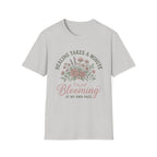 Healing Takes a Minute Floral T-Shirt