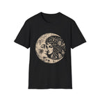 Moon Face Graphic T-Shirt