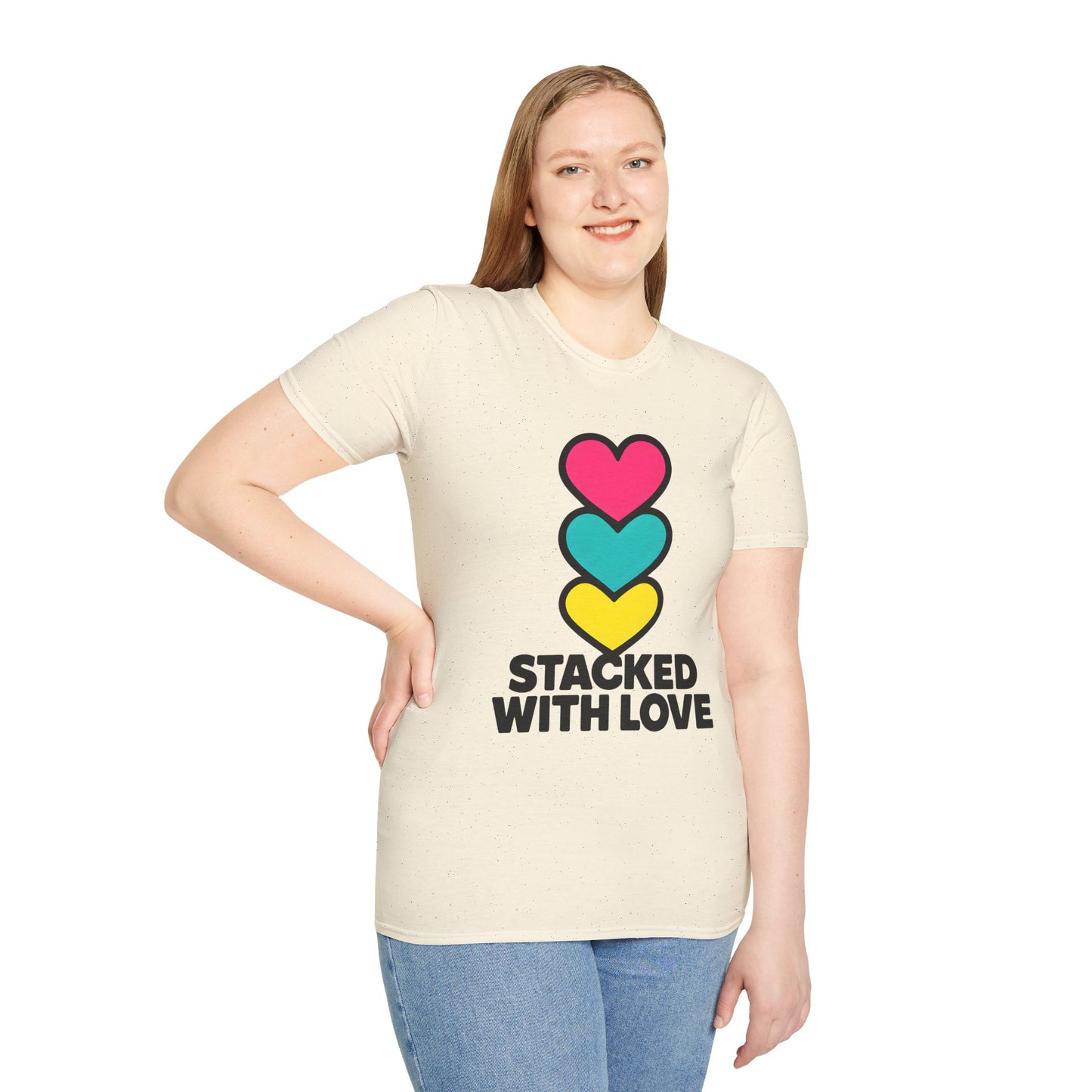 Colorful Love Heart T-Shirt